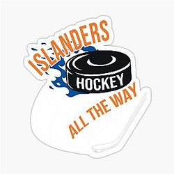 Art New York Islanders Sticker