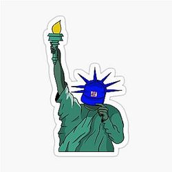 New York Giants Statue of Liberty