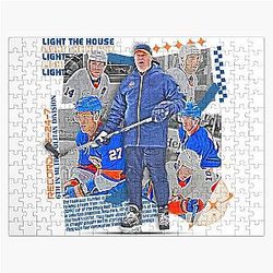 New York Hockey Team Design Jigsaw Puzzle