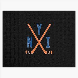 Hockey New York Islanders Classic T-Shirt Jigsaw Puzzle