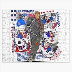 New York Hockey Team Design Jigsaw Puzzle