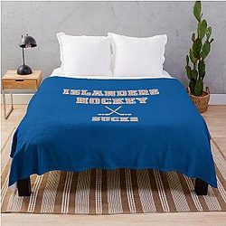 New York Islanders Hockey Throw Blanket