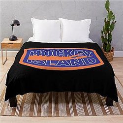 Art New York Islanders Throw Blanket