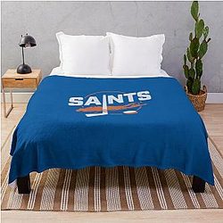 New York Saints Peninsula Throw Blanket