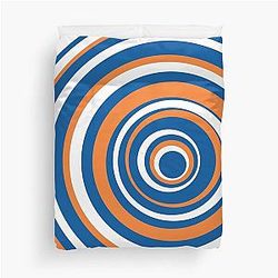 New York Islanders Circles Duvet Cover
