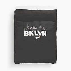 Brooklyn Islanders New York Logo T-Shirt Duvet Cover