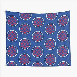 Retro NY Hockey Emblem Vintage New York Tapestry