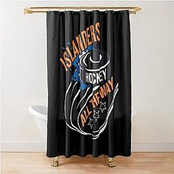New York Islanders Fan Shower Curtain