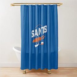 New York Saints - Peninsula Shower Curtain