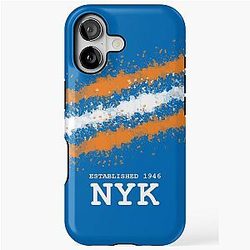 New York Blue iPhone Tough Case