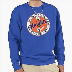 New York Knights Club seal patch Pullover Sweatshirt