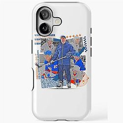 New York Hockey Team Design iPhone Case