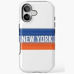 New York White Hockey Phone Case iPhone Tough Case