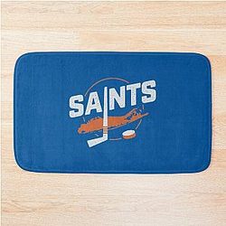 New York Saints Peninsula Bath Mat