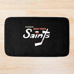New York Saints Hockey Bath Mat
