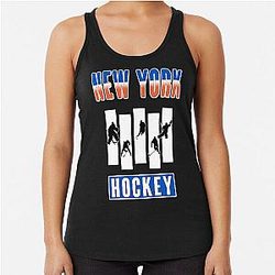 Art New York Islanders Racerback Tank Top