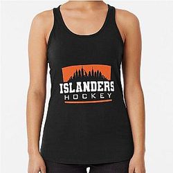 Art New York Islanders Racerback Tank Top