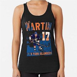 Art New York Islanders Racerback Tank Top