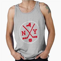 Retro NY Hockey Emblem Vintage New York Tank