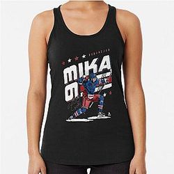 Mika Zibanejad New York Hockey Racerback Tank Top