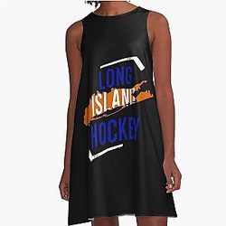 Art New York Islanders A-Line Dress
