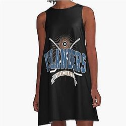 Art. New York Islanders A-Line Dress.