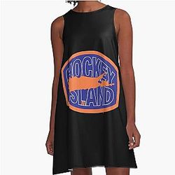 Art New York Islanders A-Line Dress