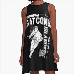 New York Islanders A-Line Dress