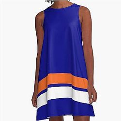 New York A-Line Dress