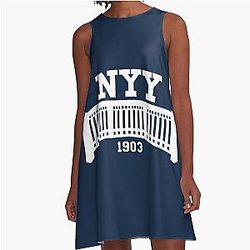 New York Baseball Since 1903 A-Line Dress