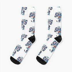 New York Saints Skeleton Socks