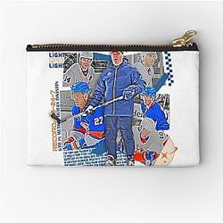 New York Hockey Team Design Zipper Pouch