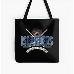 New York Islanders All Over Print Tote Bag