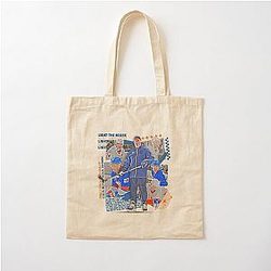 New York Hockey Team Design Cotton Tote Bag