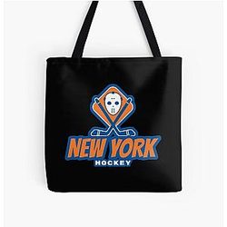 Art New York Islanders All Over Print Tote Bag
