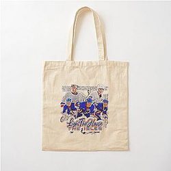 Hockey Team New York Design Cotton Tote Bag