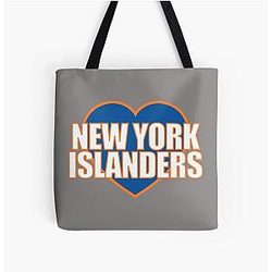 New York Islanders All Over Print Tote Bag