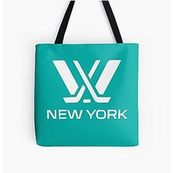 Professional Women's Hockey Team New York Tote Bag