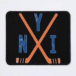 Hockey New York Islanders Classic White T-Shirt Mouse Pad