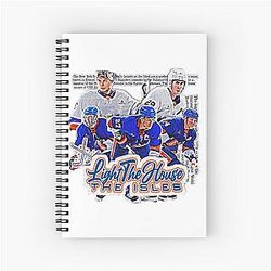 Hockey Team New York Design Spiral Notebook