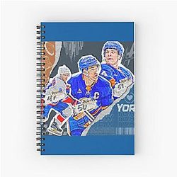 New York Hockey Team Designs Spiral Notebook