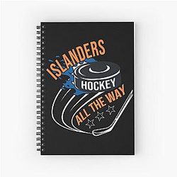 New York Islanders Fan Spiral Notebook