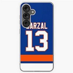 New York Islanders Mathew Barzal Home Jersey Case for Samsung Galaxy