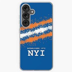New York Blue Hockey Phone Case Samsung Galaxy Soft Case