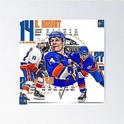 New York Hockey Squad Design Poster