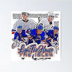 Hockey Team New York Squad Design Poster
