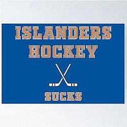 New York Islanders Hockey Poster