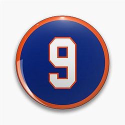 Clark Gillies New York Islanders Jersey Inspired Pin