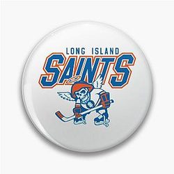 New York Saints Skeleton Pin