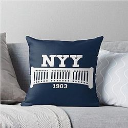 New York Baseball Since 1903 Throw Pillow